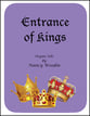 Entrance of Kings Organ sheet music cover
